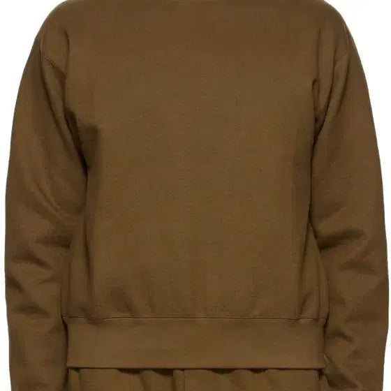 [BUNJANG] LEMAIRE Brown Fleece Sweatshirt XL / 르메르 브라운 플리스 스웻셔츠 XL LEMAIRE