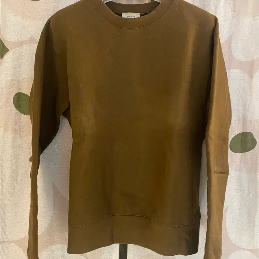 [BUNJANG] LEMAIRE Brown Fleece Sweatshirt XL / 르메르 브라운 플리스 스웻셔츠 XL LEMAIRE