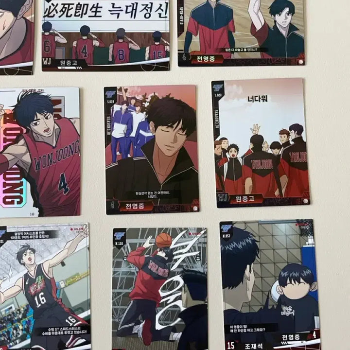 [BUNJANG] Garbage Time Jeon Young-joong Bundle Set of 25 Photocards / 가비지타임 갑타 콜렉팅카드 전영중 원중고 위주 25장 일괄