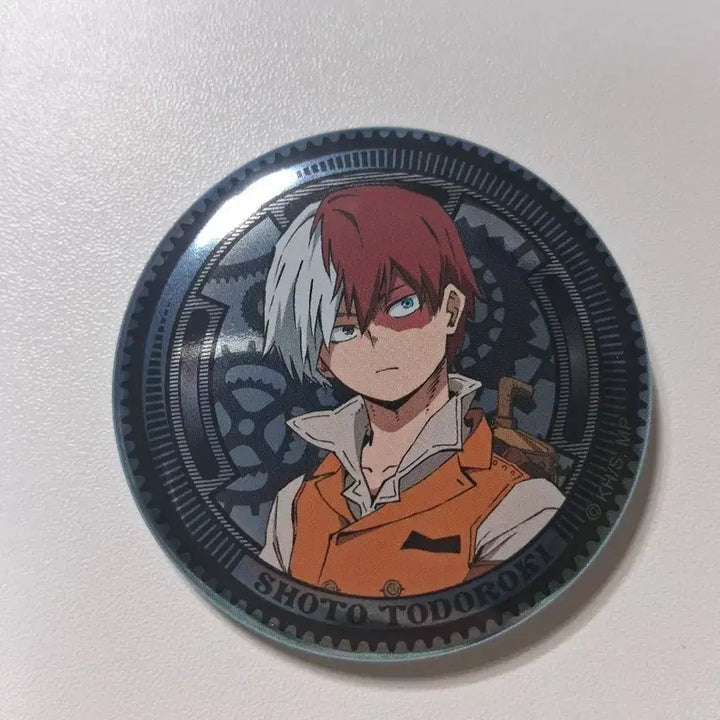 [BUNJANG] My Hero Academia Todoroki Shoto Steampunk Can Badge / 토도로키 쇼토 스팀펑크 캔뱃지