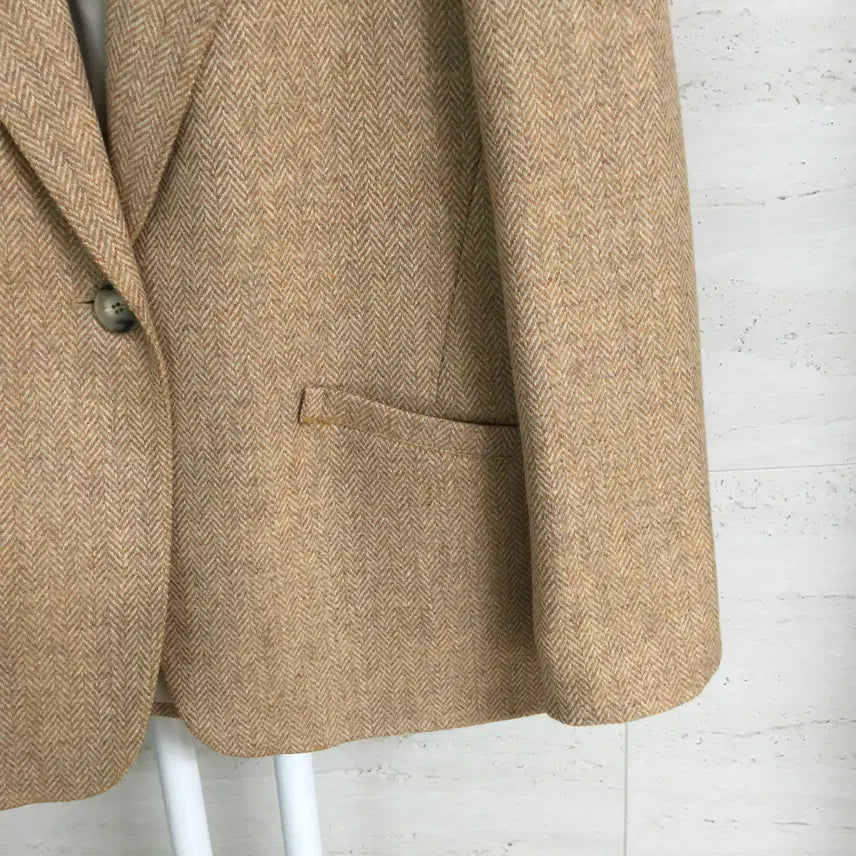 [BUNJANG] DEWL Herringbone Wool Jacket / DEWL 듀엘 헤링본 울 자켓 55