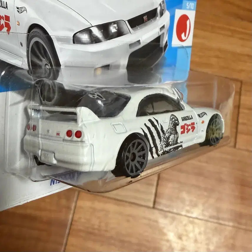 [BUNJANG] Hot Wheels Nissan Skyline GT-R BCNR33 Godzilla Minicar Die-cast / 핫휠 닛산 스카이라인 GT-R 고질라 BCNR33 미니카 다이캐스트