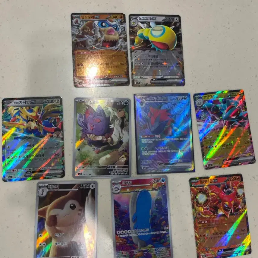[BUNJANG] Pokemon Battle Partners Zoroa &amp; Zoroark Card Set / 배틀 파트너즈 포케몬카드