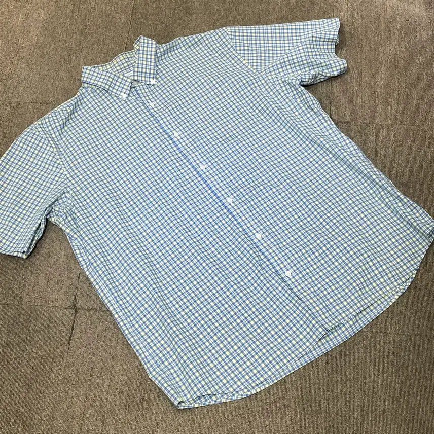 [BUNJANG] L.L.Bean Check Short Sleeve Shirt Traditional Fit XL / (XL) L.L.Bean 엘엘빈 체크 반팔 셔츠 트레디셔널 핏