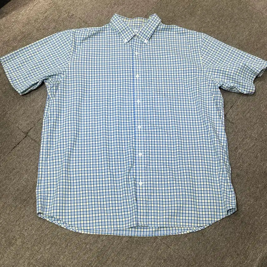 [BUNJANG] L.L.Bean Check Short Sleeve Shirt Traditional Fit XL / (XL) L.L.Bean 엘엘빈 체크 반팔 셔츠 트레디셔널 핏