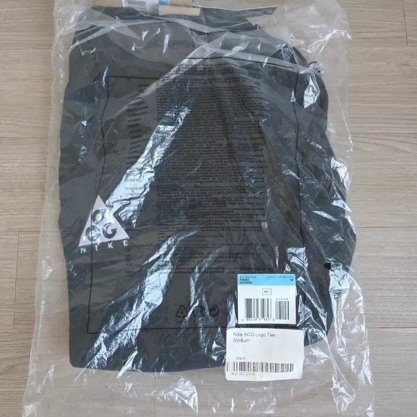 [BUNJANG] Nike ACG Logo T-Shirt Black Anthracite / [M] 나이키 ACG 로고 티셔츠 블랙 앤트러사이트 - US/EU