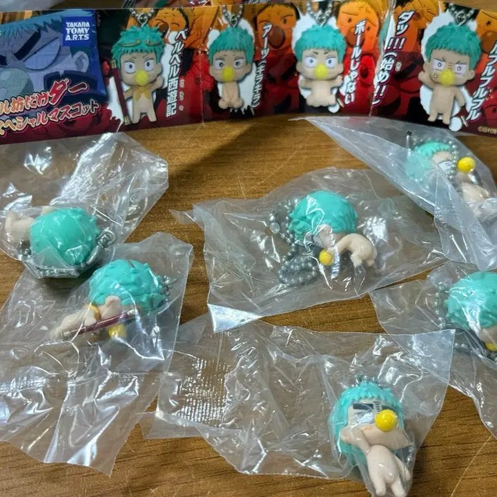 [BUNJANG] Takara Tomy Beelzebub Mascot Keyring 6-Piece Bundle Set / 타카라토미 벨제바브 마스코트 키링 6종일괄