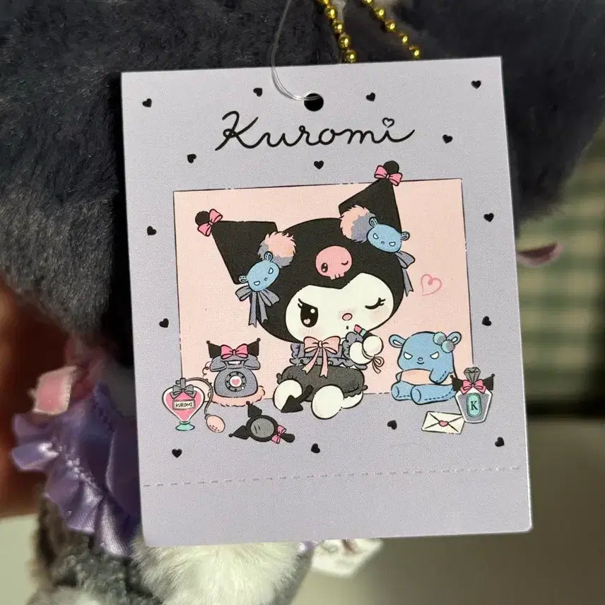 [BUNJANG] Sanrio Kuromi Birthday Limited Romikyun Mascot / 산리오 쿠로미 생일 한정 로미큥 마스코트
