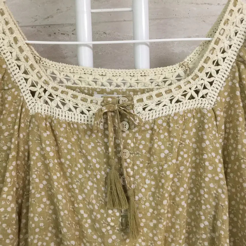 [BUNJANG] Thursday Island 22 Smoke Blouse / 써스데이아일랜드 22 스모크 블라우스 S