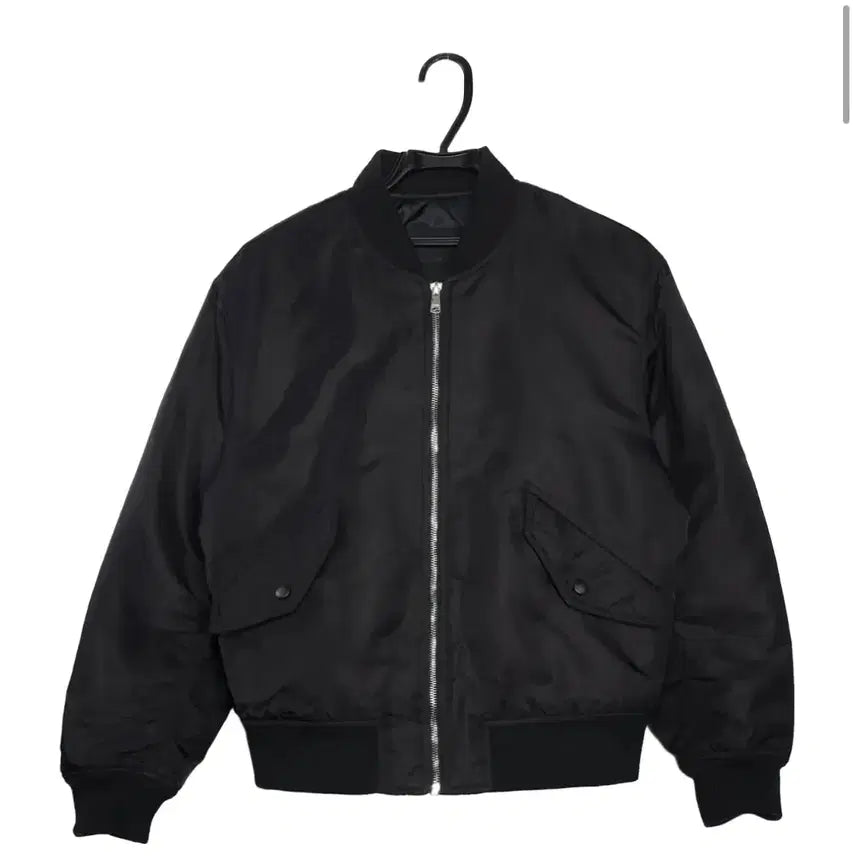 [BUNJANG] POLHAM Minimal Mood Basic Zip-Up Bomber Jacket / 폴햄 POLHAM 미니멀 무드 베이직 집업 항공점퍼 s
