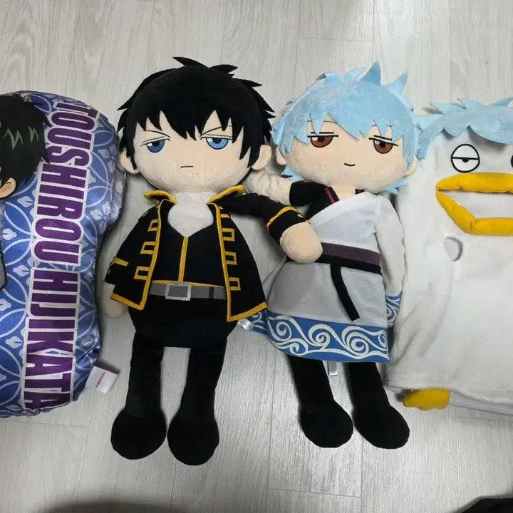 [BUNJANG] Vintage Gintama Hijikata/Gintoki Kuttari Plush / *최저가*고전 은혼 히지카타/긴토키 쿳타리 쿳다리 누이 인형