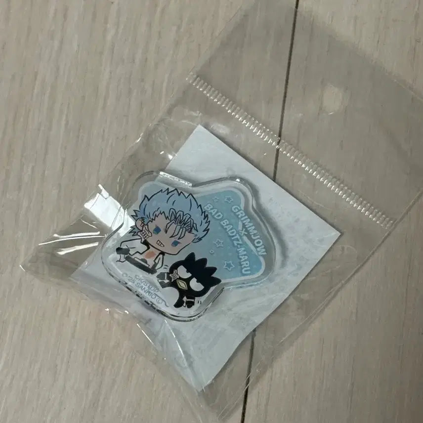 [BUNJANG] Bleach Grimmjow x Badou Acrylic Clip / 블리치 그림죠x배드마루 아크릴 집게