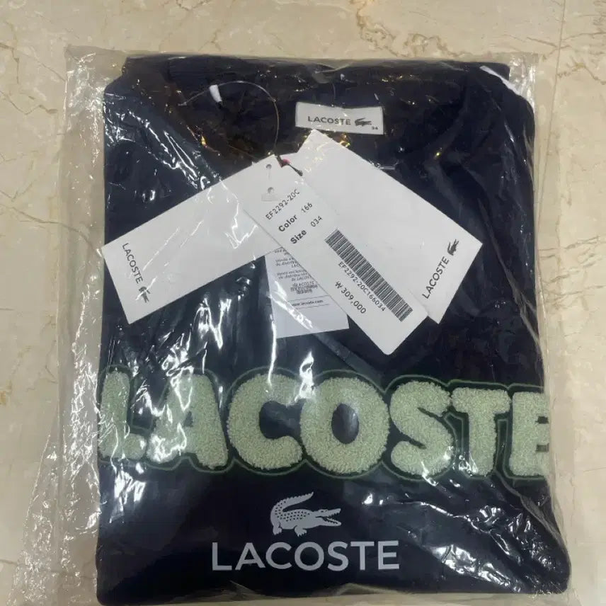 [SOLD OUT] 라코스테 맨투맨 여성용 원피스 새상품 FR34