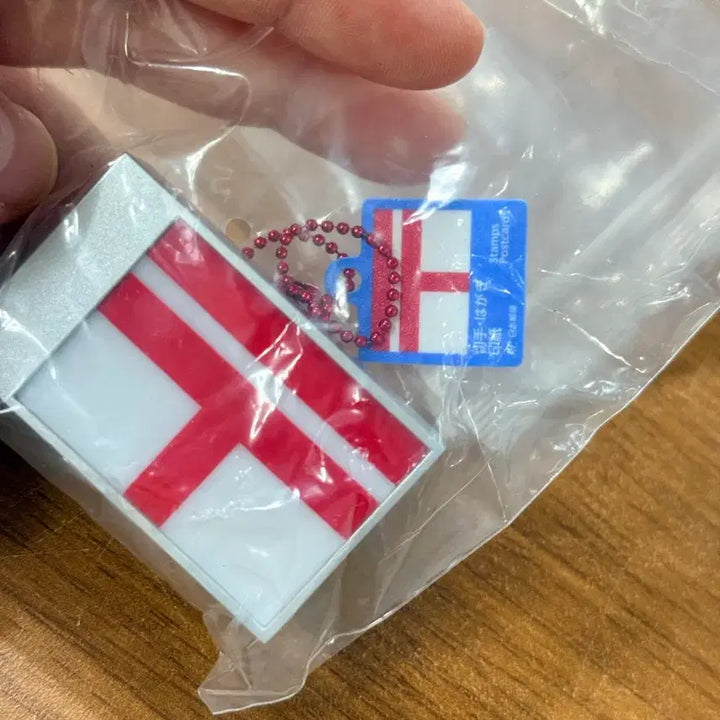 [BUNJANG] England Flag Souvenir Postcard and Keyring Set / 일본 엽서 잉글랜드 국기 기념품 키링