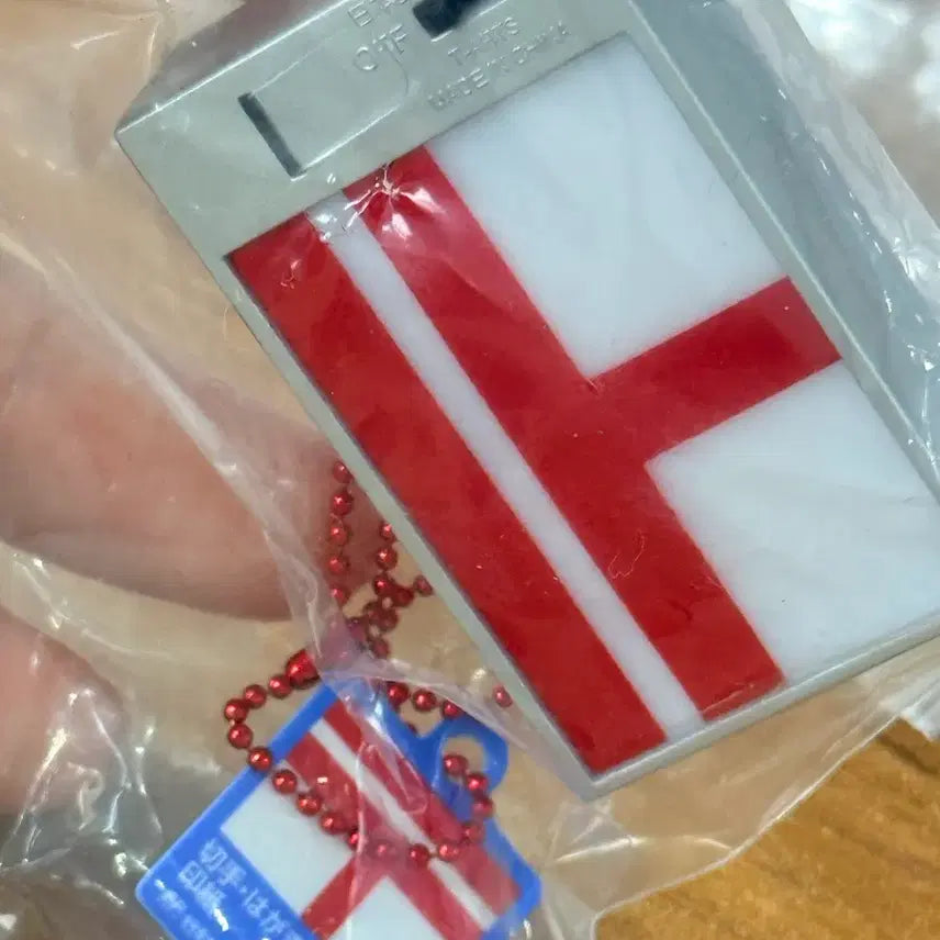 [BUNJANG] England Flag Souvenir Postcard and Keyring Set / 일본 엽서 잉글랜드 국기 기념품 키링