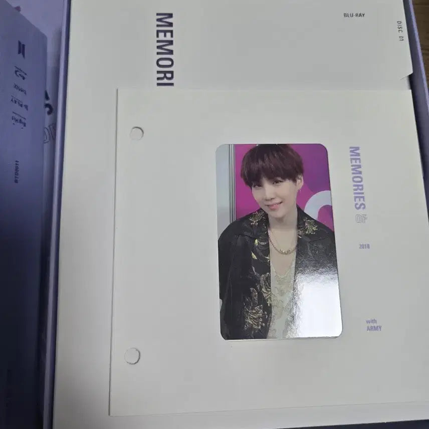 [BUNJANG] BTS Suga 2018 Memories Blu-ray Photocard / 2018 메모리즈 블루레이 포카 슈가
