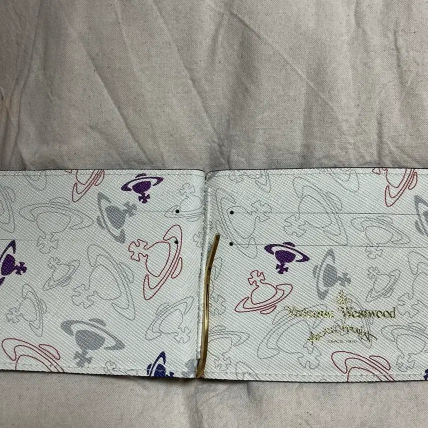 [BUNJANG] Vivienne Westwood Money Clip Card Holder Navy / 비비안웨스트우드 머니클립 카드지갑 네이비