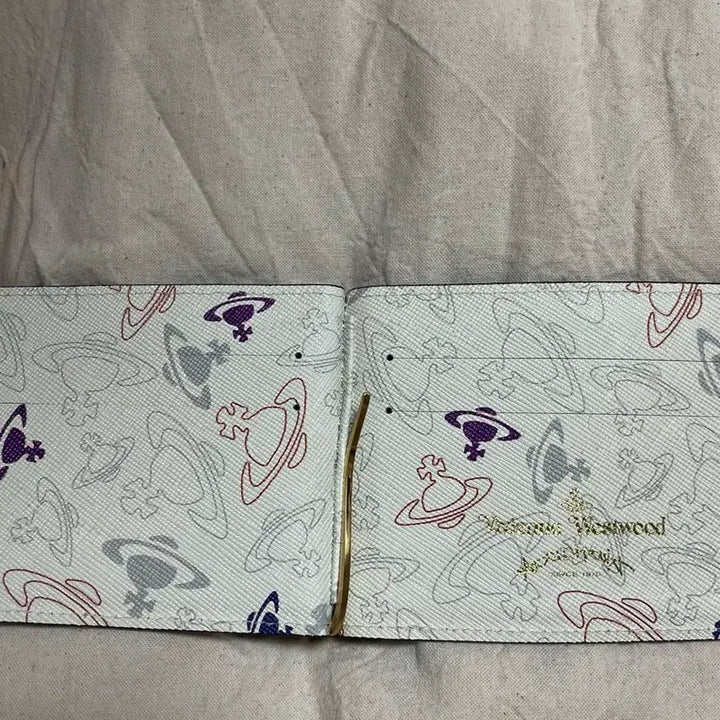 [BUNJANG] Vivienne Westwood Money Clip Card Holder Navy / 비비안웨스트우드 머니클립 카드지갑 네이비