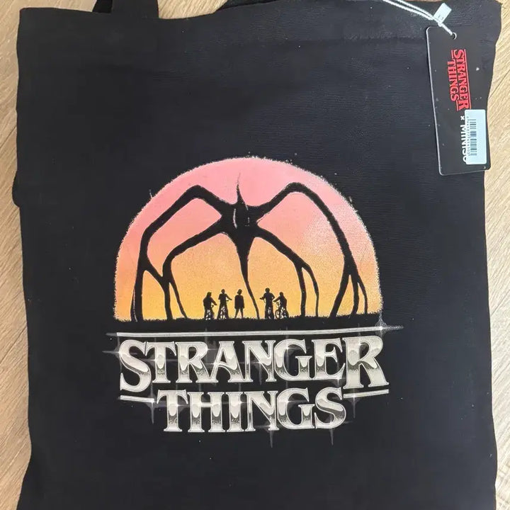 [BUNJANG] Stranger Things x Miniso Eco Bag / 스트레인저 띵스 기묘한 이야기 스띵 미니소 콜라보 에코백