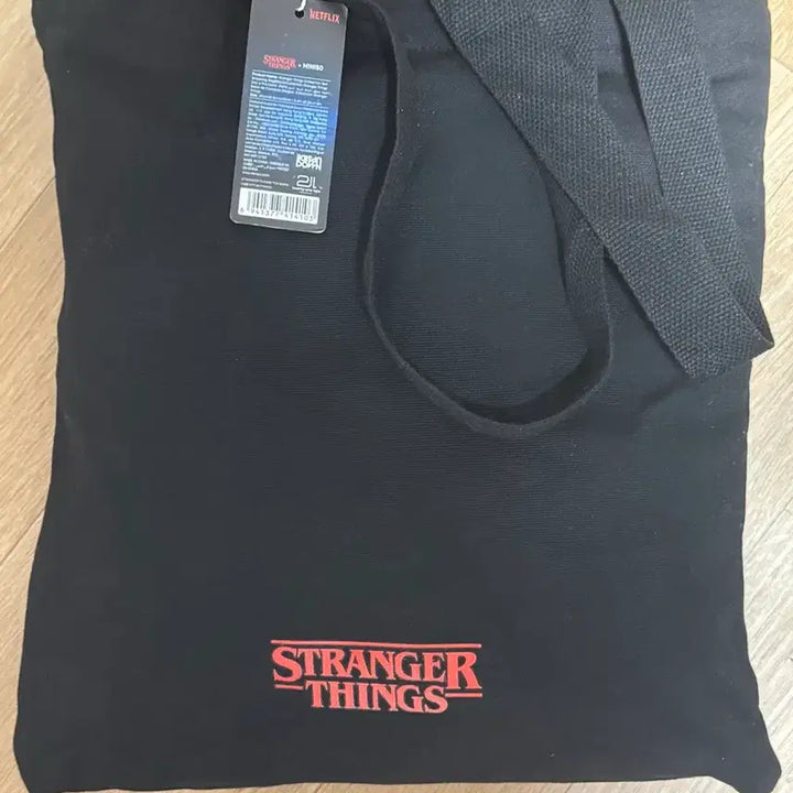 [BUNJANG] Stranger Things x Miniso Eco Bag / 스트레인저 띵스 기묘한 이야기 스띵 미니소 콜라보 에코백
