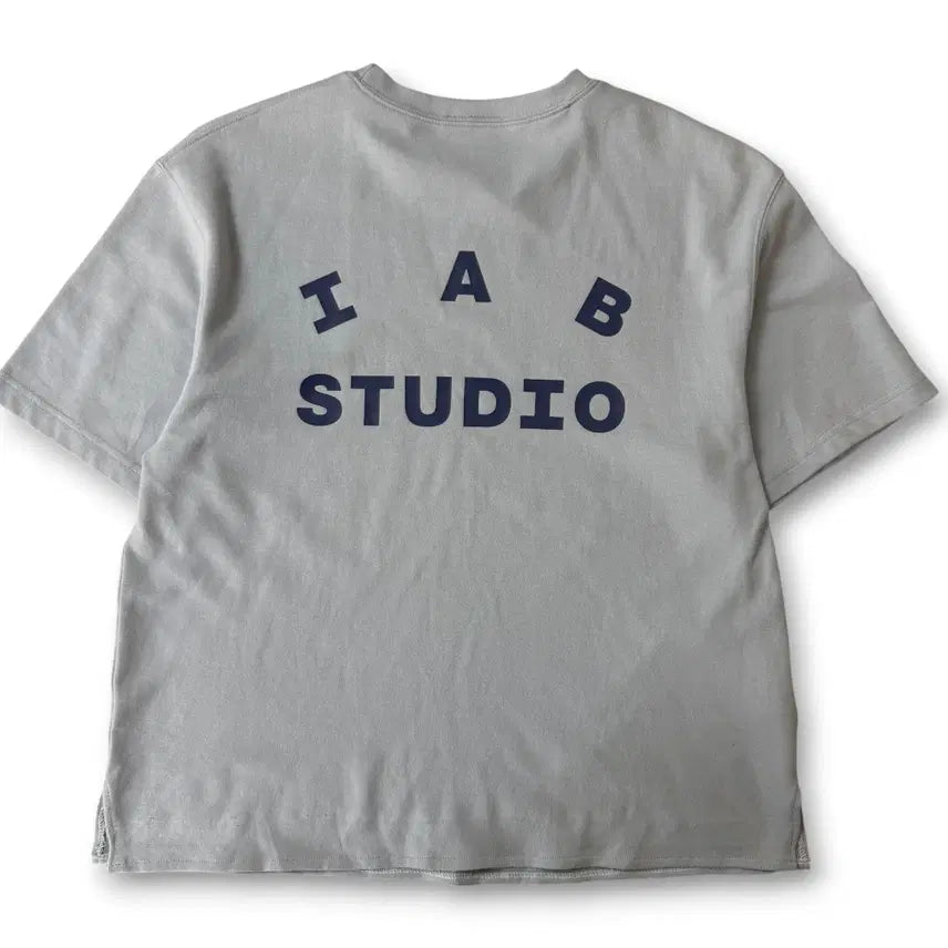 [SOLD OUT] 아이앱스튜디오 애쉬블루 반팔 L