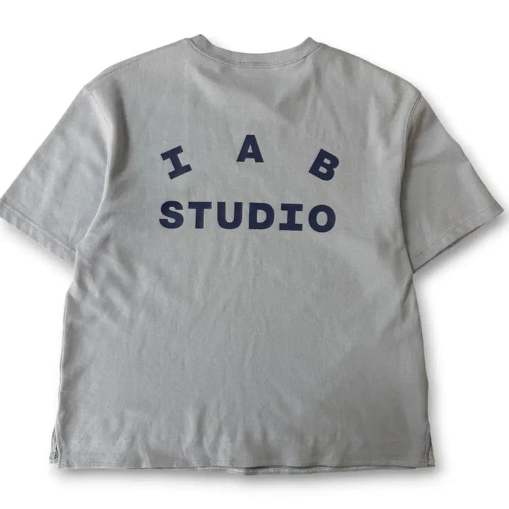 [SOLD OUT] 아이앱스튜디오 애쉬블루 반팔 L