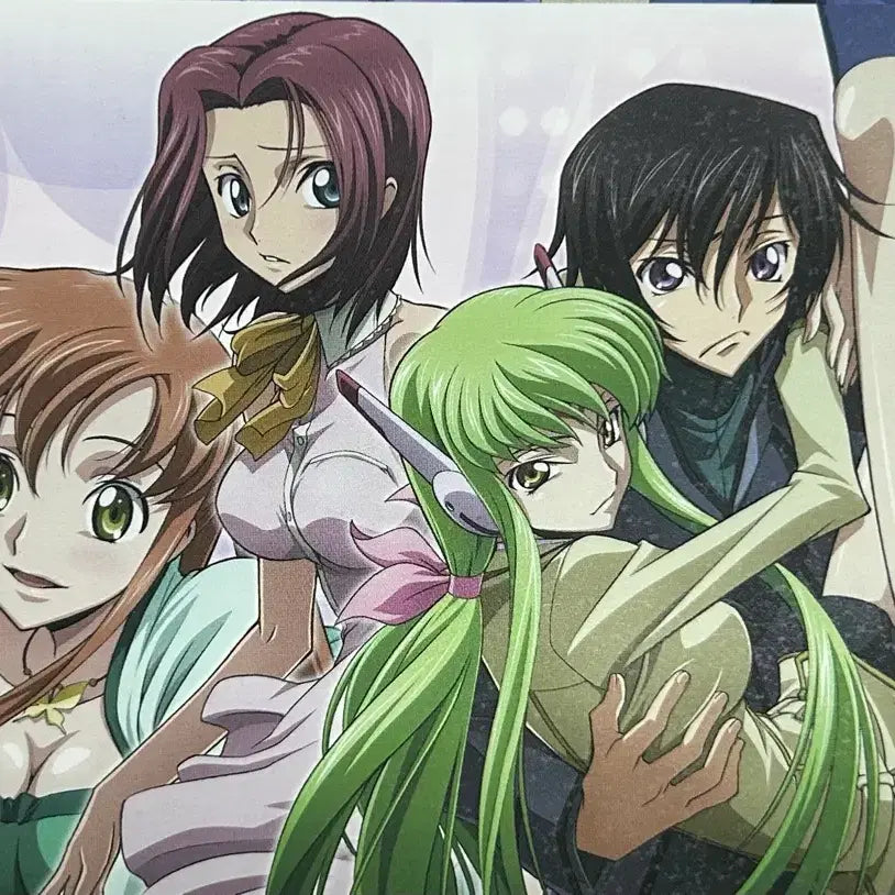 [BUNJANG] Code Geass Lelouch &amp; C.C Postcard / 코드기어스 엽서 를르슈, C.C