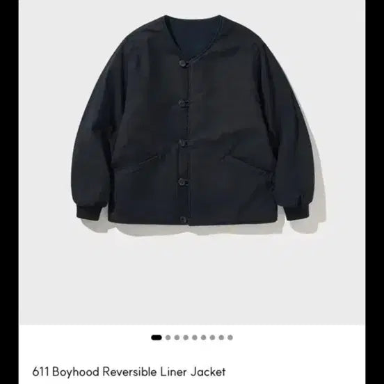 [BUNJANG] My Library Reversible Liner Jacket L / 마이라이브러리 리버시블 라이너 자켓 L 새상품