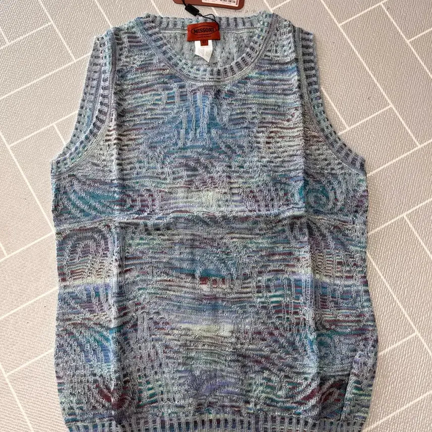 [BUNJANG] Missoni Knit Vest / 미쏘니 니트 조끼