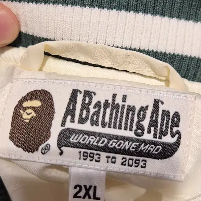 [BUNJANG] BAPE Tonal Solid Camo Padded Varsity Jacket / 베이프 토널 솔리드 카모 패디드 바시티 자켓