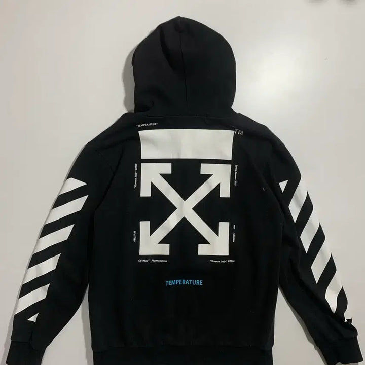 [BUNJANG] Off-White Mona Lisa Black Hoodie / 오프화이트 모나리자 블랙 후드티