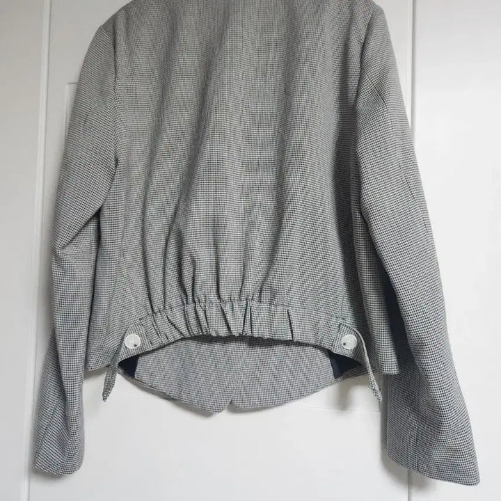 [BUNJANG] Y Check Crop Jacket / Y 체크 크롭 자켓