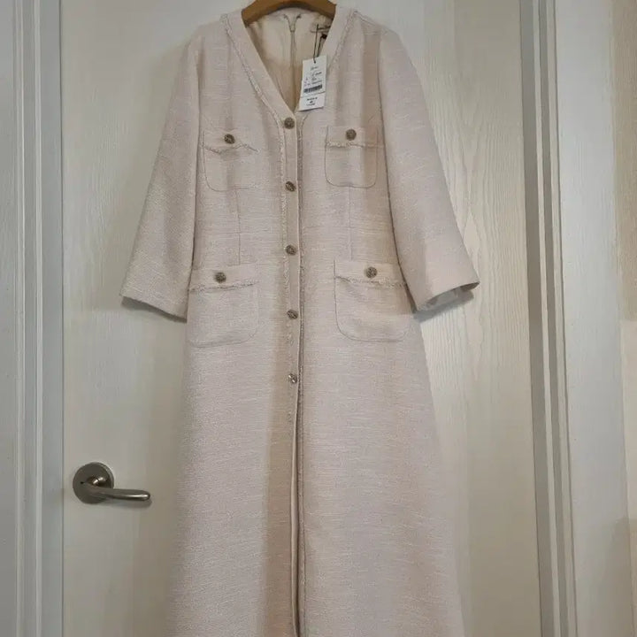 [BUNJANG] ROEM Tweed Long Dress / (새상품) 로엠 트위드원피스