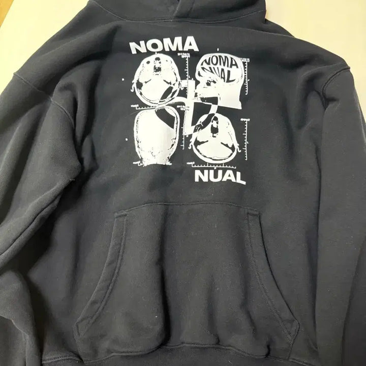 [BUNJANG] Noma Nual Black Hoodie / Noma Nual 블랙 후드티