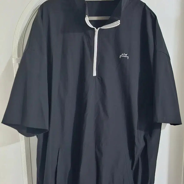 [BUNJANG] A-COLD-WALL* Black Short Sleeve Anorak / ACW 블랙 반팔 아노락
