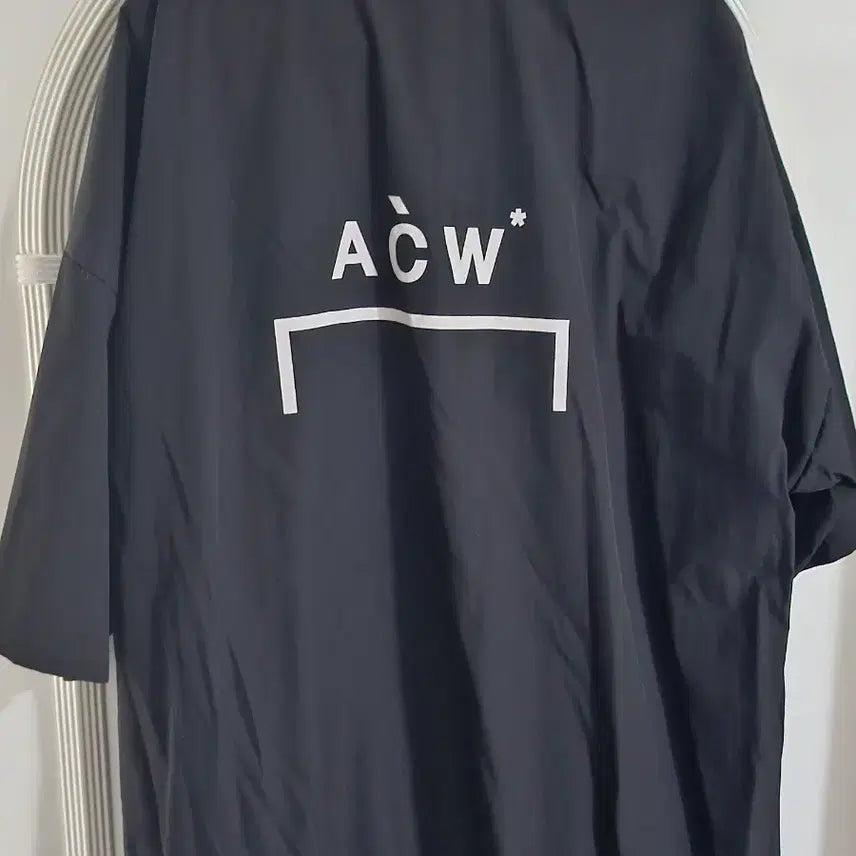 [BUNJANG] A-COLD-WALL* Black Short Sleeve Anorak / ACW 블랙 반팔 아노락