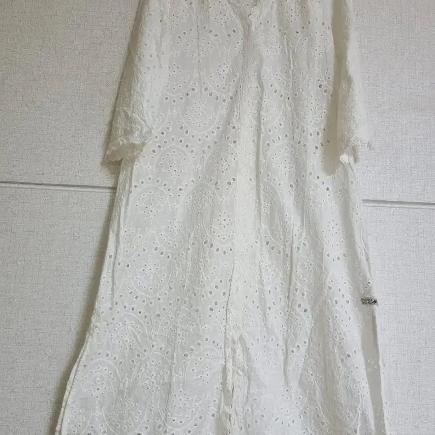 [BUNJANG] Thursday Island Long Punch Eyelet Dress S / (Thursday island)롱펀칭아일렛 원피스 S