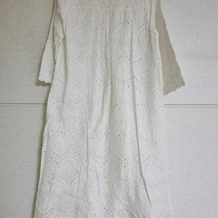 [BUNJANG] Thursday Island Long Punch Eyelet Dress S / (Thursday island)롱펀칭아일렛 원피스 S