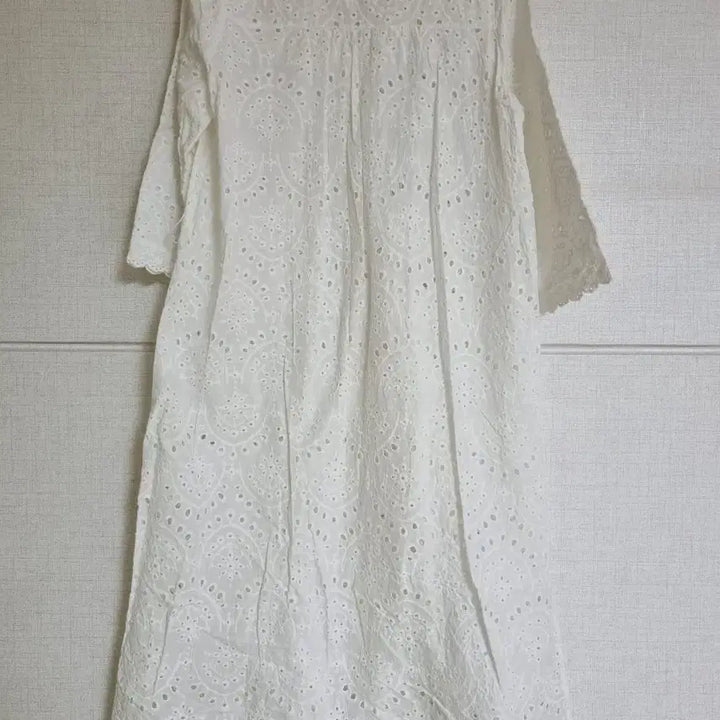 [BUNJANG] Thursday Island Long Punch Eyelet Dress S / (Thursday island)롱펀칭아일렛 원피스 S