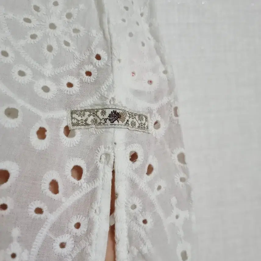 [BUNJANG] Thursday Island Long Punch Eyelet Dress S / (Thursday island)롱펀칭아일렛 원피스 S