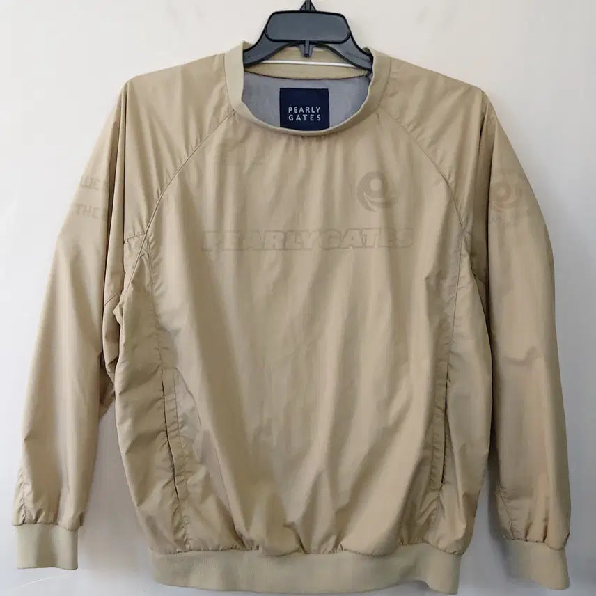 [BUNJANG] PEARLY GATES Anorak Windbreaker Beige Polyester Men&