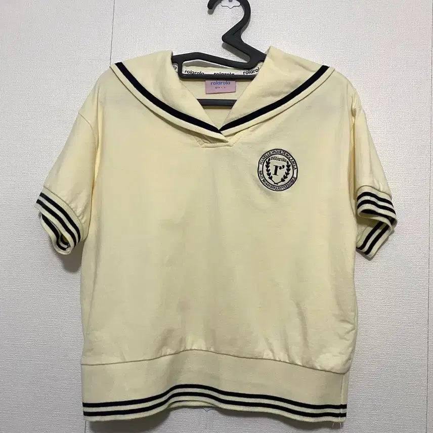 [BUNJANG] Rola Rola Sailor Collar T-shirt / 로라로라 세일러 카라 티셔츠 21SS