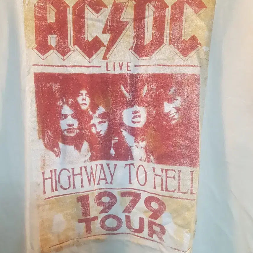 [BUNJANG] AC/DC Official Merchandise T-Shirt XL / AC/DC. 정품 굿즈 티셔츠.