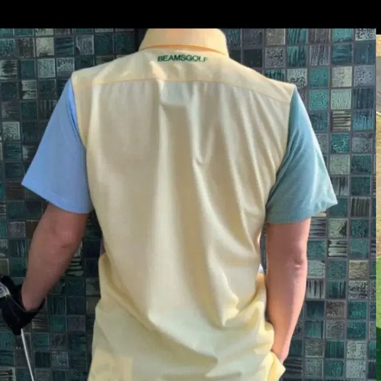 [BUNJANG] BEAMS Golf Short Sleeve Polo Shirt / 일본판 BEAMS 빔즈골프 반팔 PK 셔츠 카라티