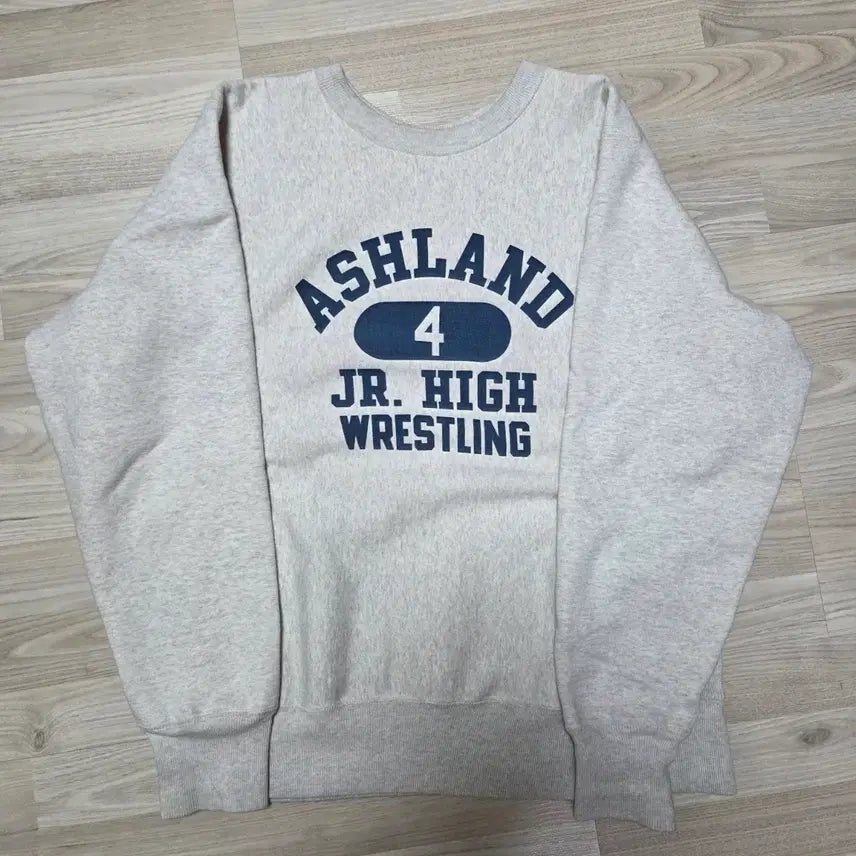 [BUNJANG] Warehouse Lot483 Sweatshirt - Oatmeal - Size L / 웨어하우스 Lot483 스웻 L사이즈 오트밀색상