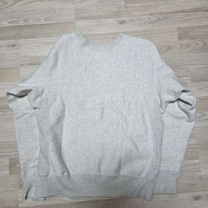 [BUNJANG] Warehouse Lot483 Sweatshirt - Oatmeal - Size L / 웨어하우스 Lot483 스웻 L사이즈 오트밀색상