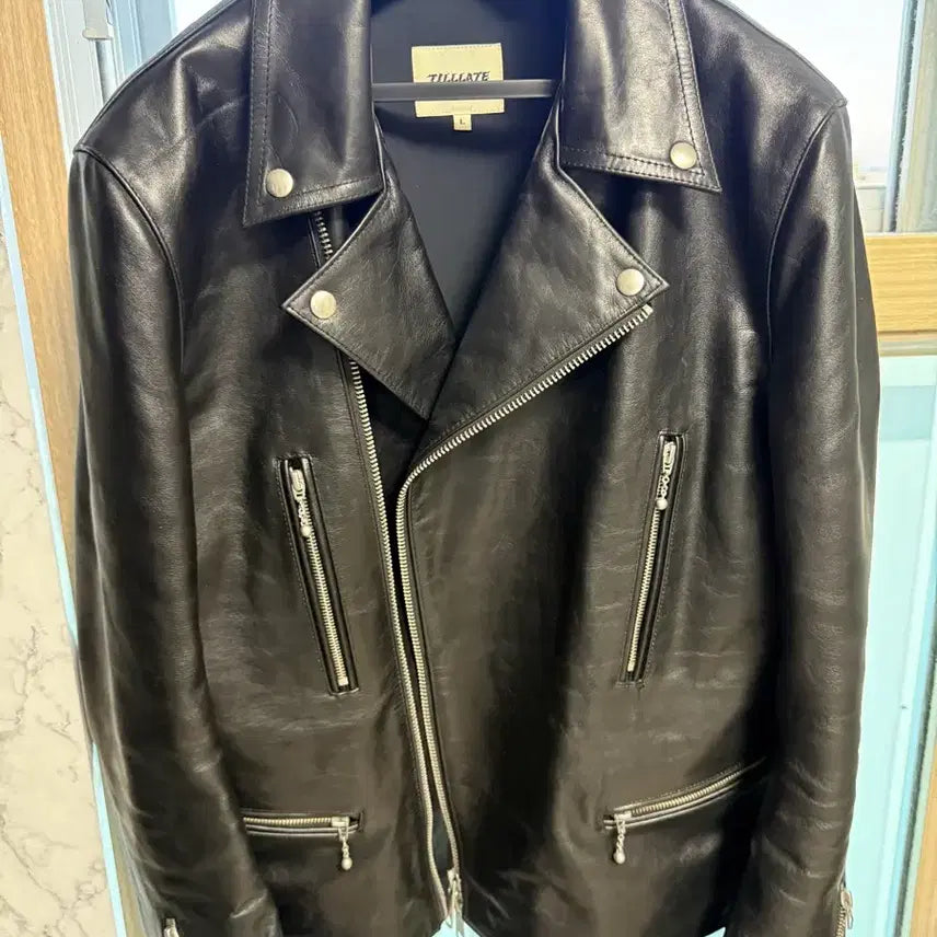 [BUNJANG] TILLEIT Horsehide Leather Rider Jacket / [L]틸레이트 말가죽 라이더자켓