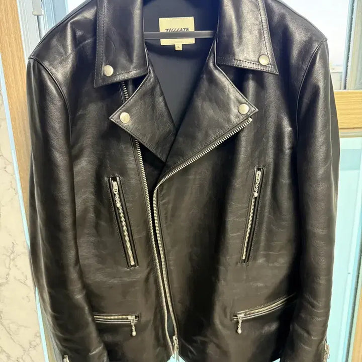 [BUNJANG] TILLEIT Horsehide Leather Rider Jacket / [L]틸레이트 말가죽 라이더자켓