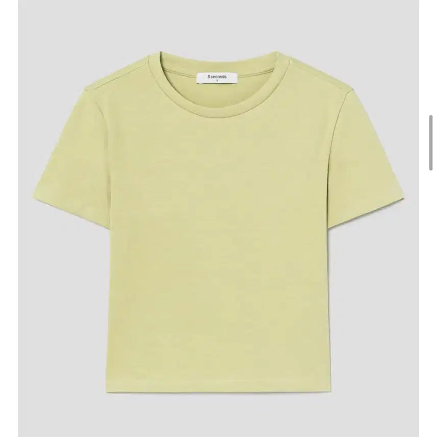 [BUNJANG] 8 Seconds Olive Short Sleeve T-Shirt / 에잇세컨즈 올리브색 반팔