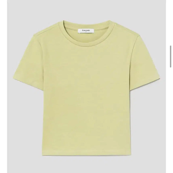 [BUNJANG] 8 Seconds Olive Short Sleeve T-Shirt / 에잇세컨즈 올리브색 반팔